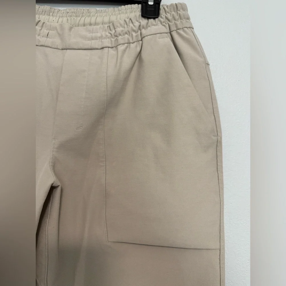 Lululemon ABC Jogger Pants Mens M Beige Stretch Relaxed Fit Casual Travel